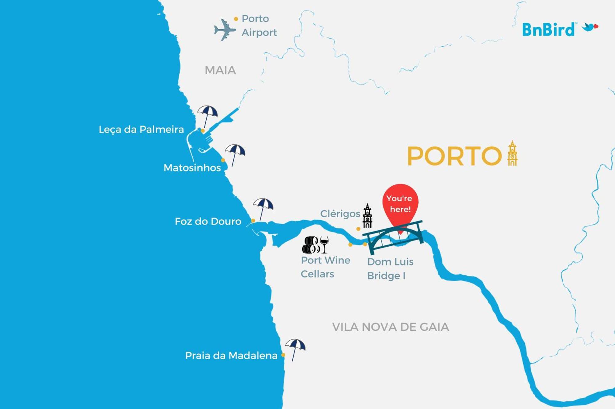 Santa Catarina Modern Flat Lejlighed Porto Eksteriør billede